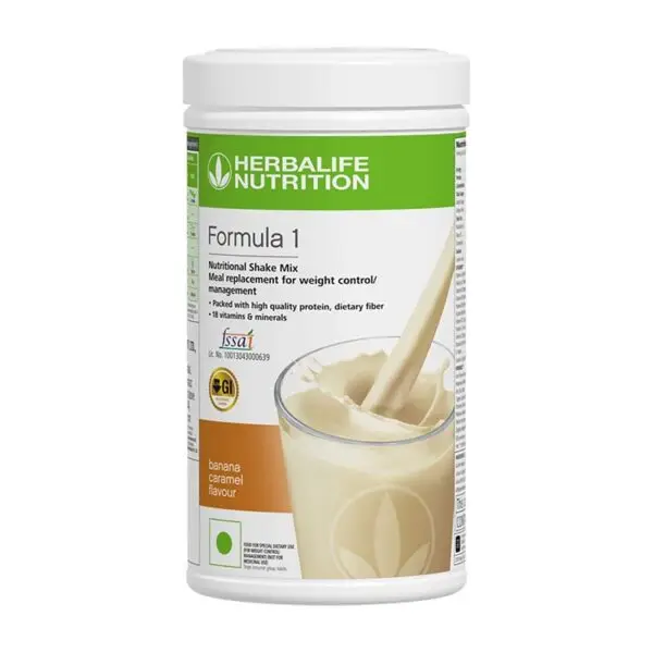 Herbalife Formula 1 Banana Shake 500 gms - Herbalife Products