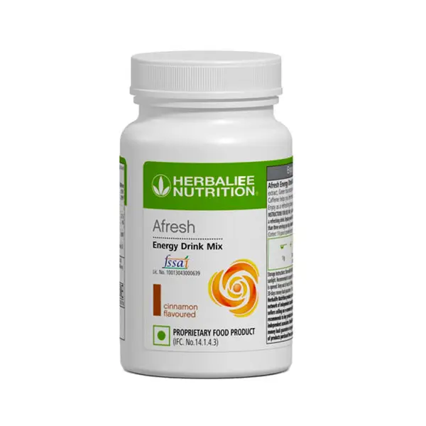 Herbalife Cinnamon Afresh Energy Drink Mix 50 gms - Herbalife Products