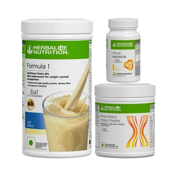 Herbalife Kulfi Shake + Protein Powder 200 gms + Afresh Lemon - Herbalife Products