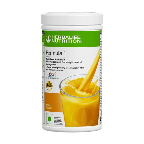 Herbalife Formula 1 Mango Shake 500 gms - Herbalife Products