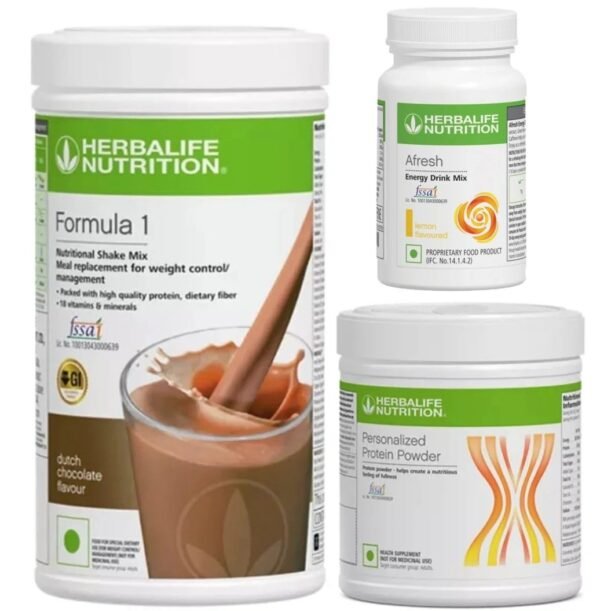 Herbalife Chocolate Shake + PP200 Protein + Lemon Afresh - Herbalife Products