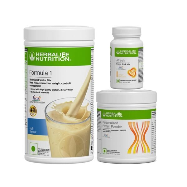 Herbalife Kulfi Shake + Protein Powder 200 gms + Afresh Ginger - Herbalife Products