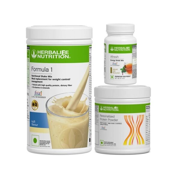 Herbalife Kulfi Shake + Protein Powder 200 gms + Afresh Tulsi - Herbalife Products